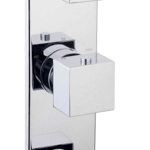 Rombo inbouwthermostaat 3 weg chroom