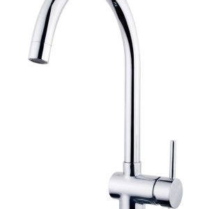 Caral keukenmengkraan chroom