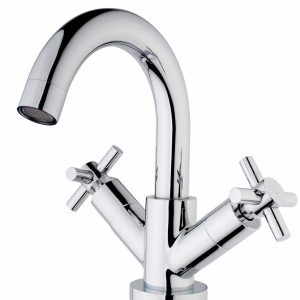 Cross wastafelkraan chroom