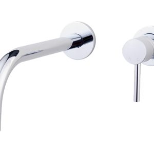 Slim Twenty eenhendel wastafel-afbouwdeel chroom