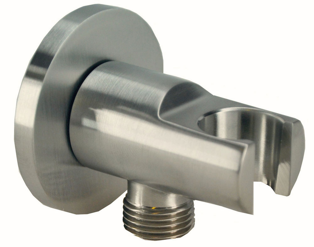 UniMatch wandaansluitbocht met handdouchehouder rond 1/2