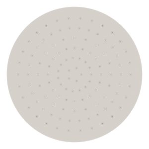 Ufo hoofddouche rond 30 cm RVS PVD