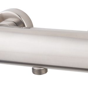 Caral Cool Touch thermostatische douchemengkraan geborsteld staal PVD