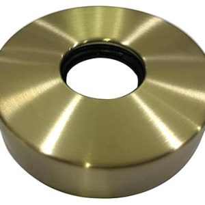 UniMatch rozet voor douchearm met plafondbevestiging geborsteld messing PVD