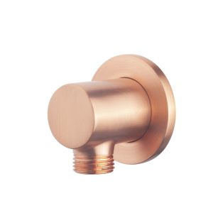 UniMatch wandaansluitbocht rond 1/2" geborsteld koper