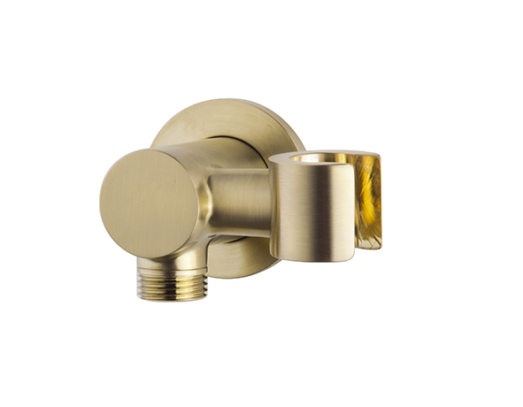 UniMatch wandaansluitbocht met kantelbare handdouchehouder rond 1/2