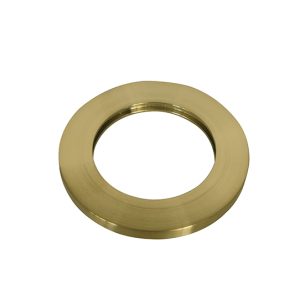 Caral rozet kraangedeelte eenhendel wastafelkraan 75mm geborsteld messing PVD