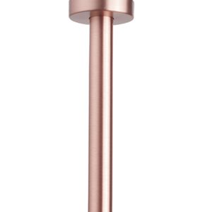 UniMatch douchearm met plafondbevestiging 20 cm geborsteld koper
