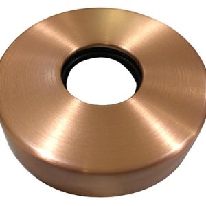 UniMatch rozet voor douchearm met plafondbevestiging geborsteld koper