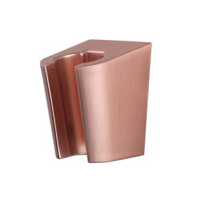 UniMatch wandhanddouchehouder kunststof geborsteld koper