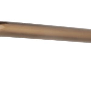 Caral baduitloop rond 30 cm 1/2'' geborsteld brons koper PVD