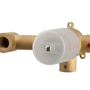 Caral inbouwdeel eenhendel wastafelkraan met coldstart