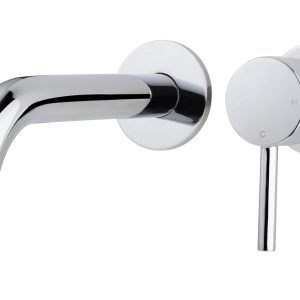 Caral afbouwdeel eenhendel wastafelkraan met coldstart chroom