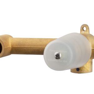 Caral Slim inbouwdeel eenhendel wastafelkraan met coldstart