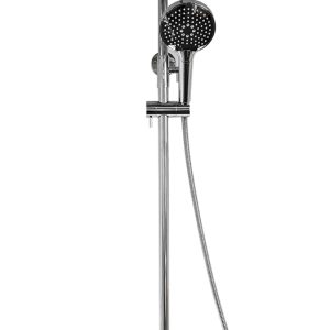 Nuovo thermostatische regendoucheset opbouw met planchet chroom