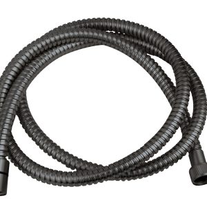 UniMatch doucheslang metaal 150 cm gunmetal PVD