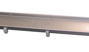 Tegelrooster voor douchegoot 90 x 7 cm RVS