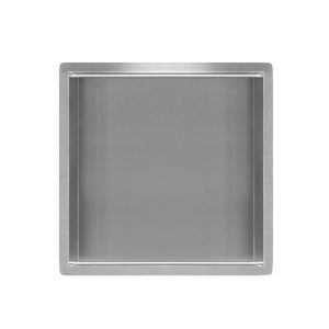 Demis inbouwnis 30 x 30 x 7 cm RVS