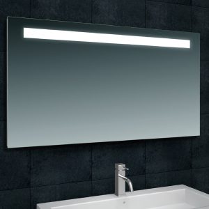 Tigris spiegel rechthoek met LED 120 x 80 cm
