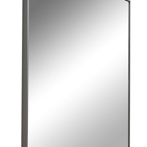 Fina spiegel rechthoek met lijst 50 x 60 x 2.1 cm aluminium
