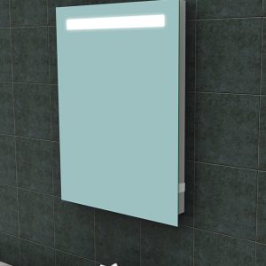 Tigris spiegel rechthoek met LED en stopcontact 60 x 80 cm