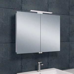 Bright spiegelkast met LED 80 x 60 x 14cm