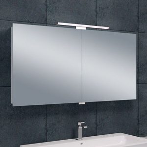 Bright spiegelkast met LED 120 x 60 x 14 cm