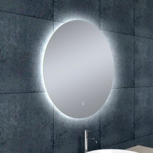 Soul spiegel rond met LED, dimbaar en spiegelverwarming 60 cm