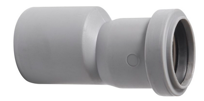 Verloopmof voor douchegoot 40 x 50 mm PVC