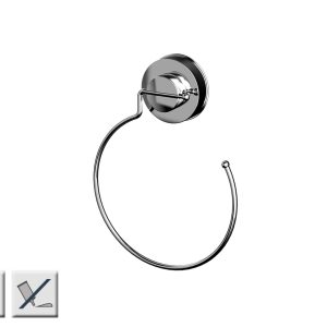 Z12050000 Handdoekring 153 X 205 X 32 Mm, Rvs/Kunststof