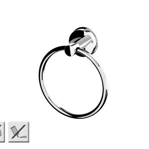 Z12050100 Handdoekring 185 X 214 X 72 Mm, Kunststof