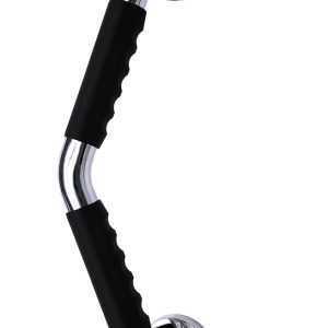 Ridder Ken hoekbadgreep met softgrip 43 cm chroom/zwart