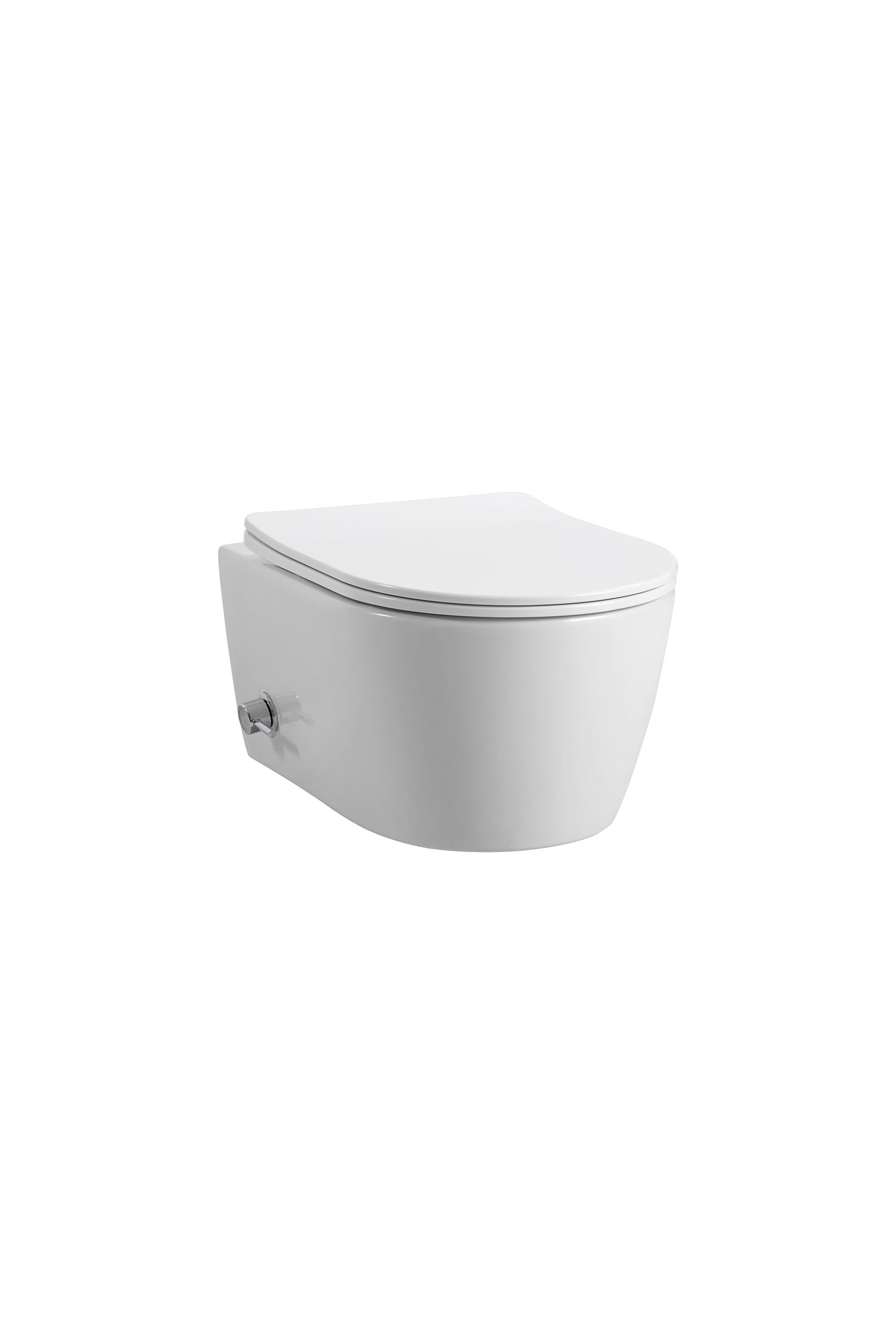 Kayvit Hangtoilet wit met bidet Tornado/rimless