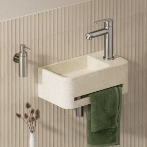 Vela fonteinkraan | chroom | koud | Kayvit |