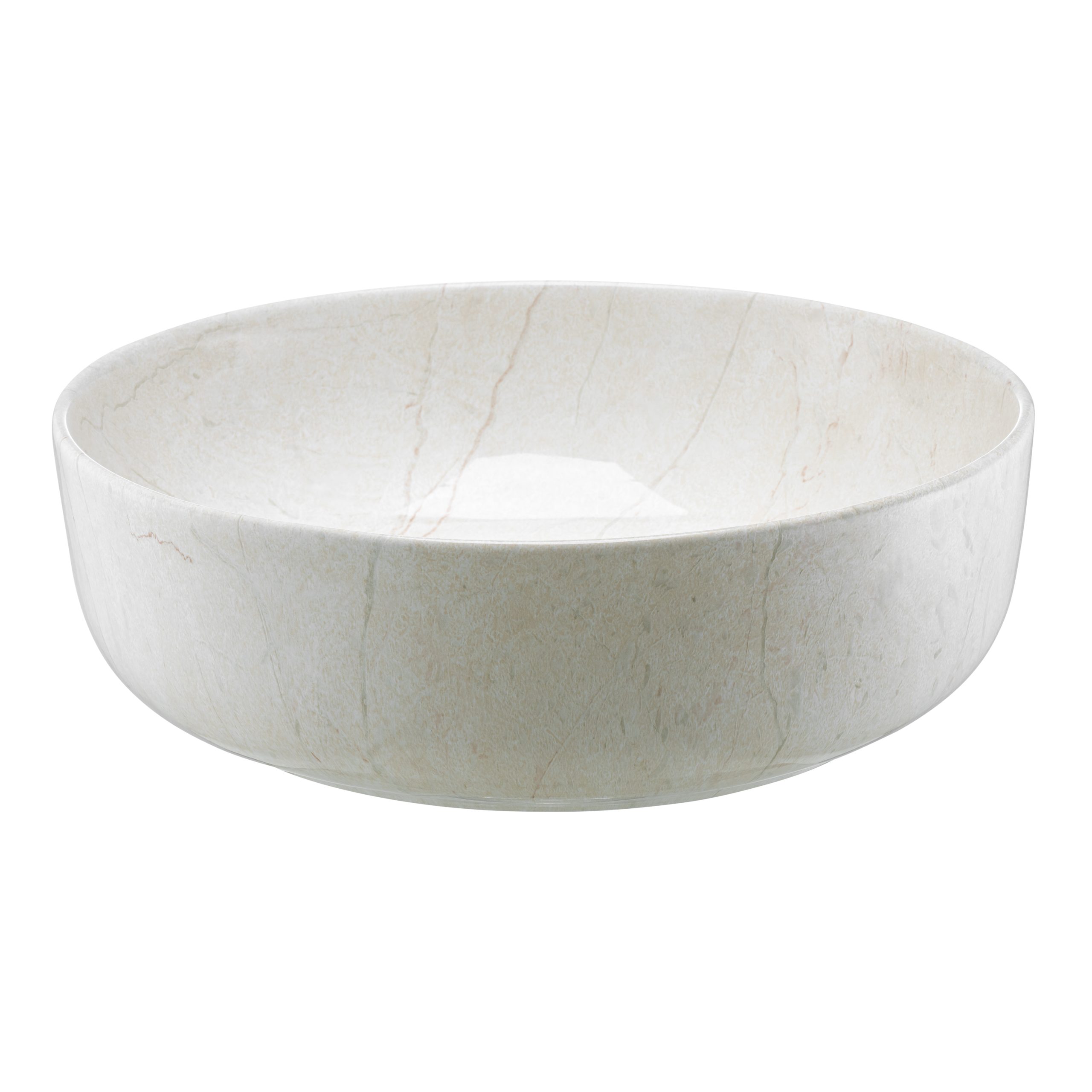 Marmerlook opbouw waskom | licht Taupe 420x420x140 LX-8428MA-4 KAYVIT