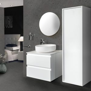 SALLY | Badkamermeubel | Wit Glossy 60 cm