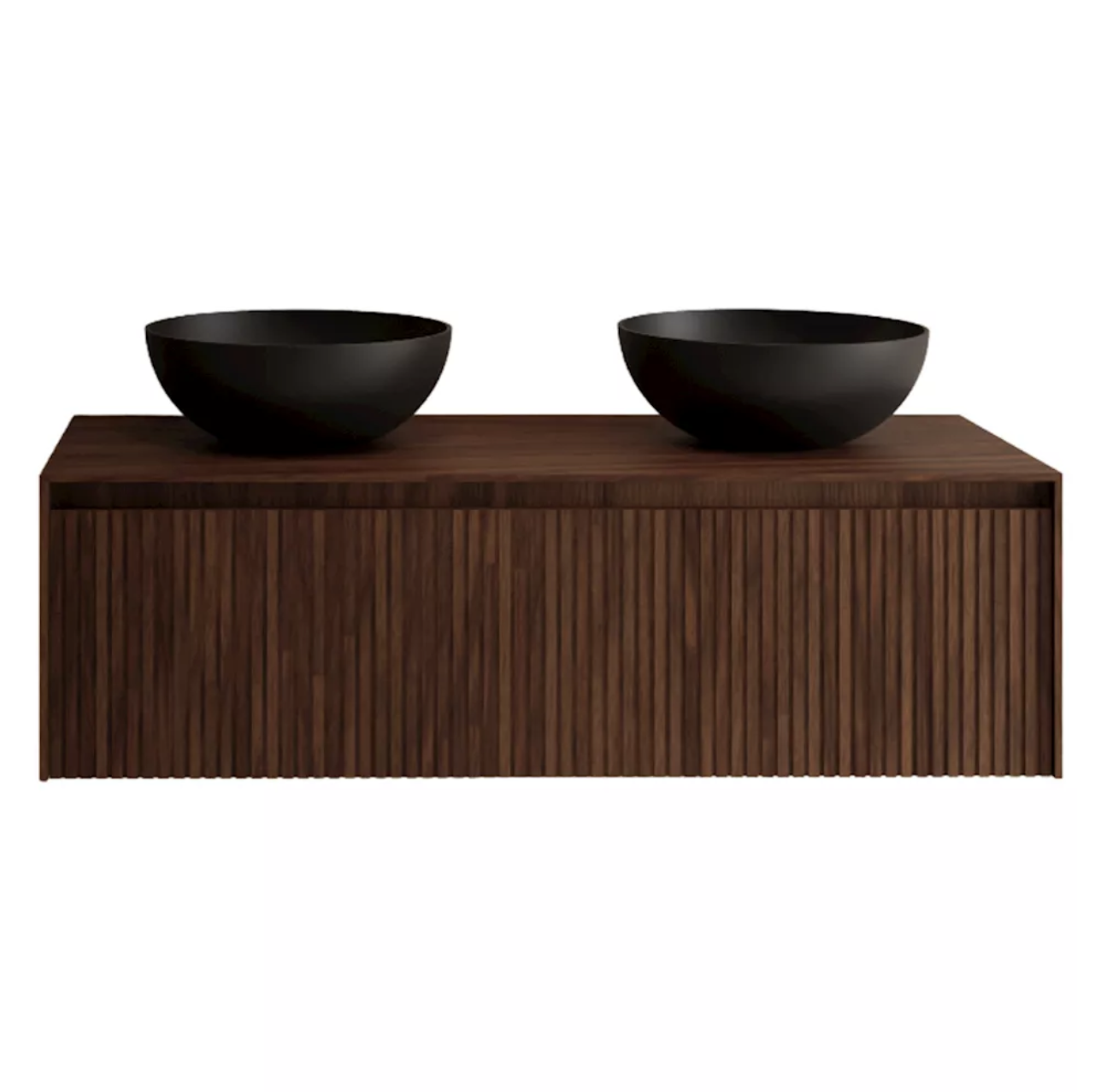 TIMOTHEUS | Badkamermeubel | Walnut 120 cm Incl. Tp - 1 lade