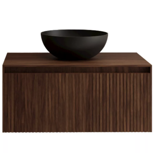 TIMOTHEUS | Badkamermeubel | Walnut 80 cm Incl. Tp - 1 lade