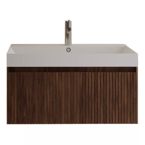 TIMOTHEUS | Badkamermeubel | Walnut 80 cm - 1 lade