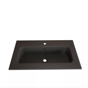 Wastafel | Asia | Mat Zwart | 80 cm