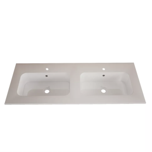 Wastafel | Asia | Glans wit 160 cm