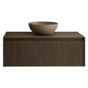 TIMOTHEUS | Badkamermeubel | Ash Grey 100 cm Incl. Tp - 1 lade