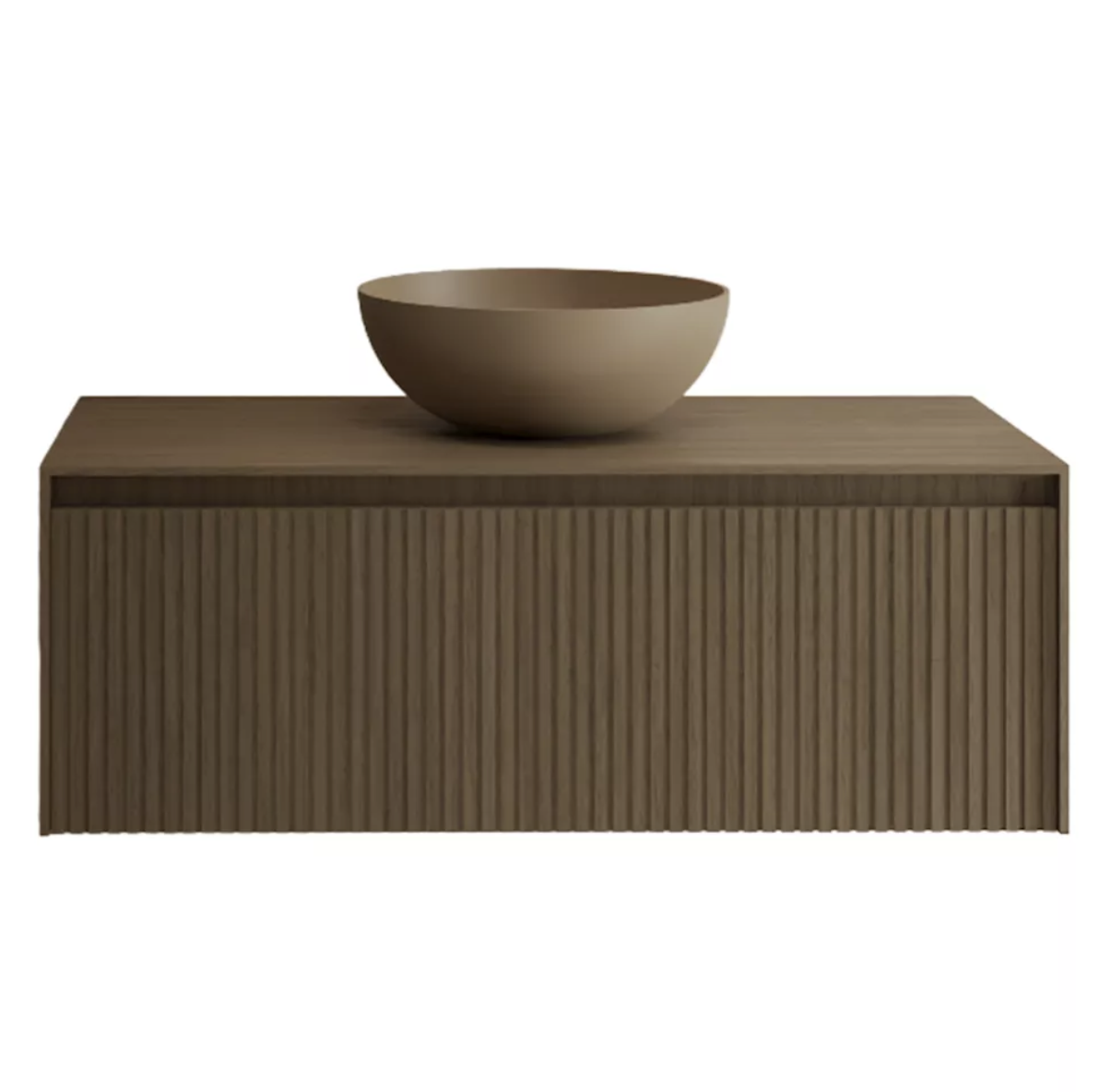 TIMOTHEUS | Badkamermeubel | Corn Silk 100 cm Incl. Tp – 1 lade