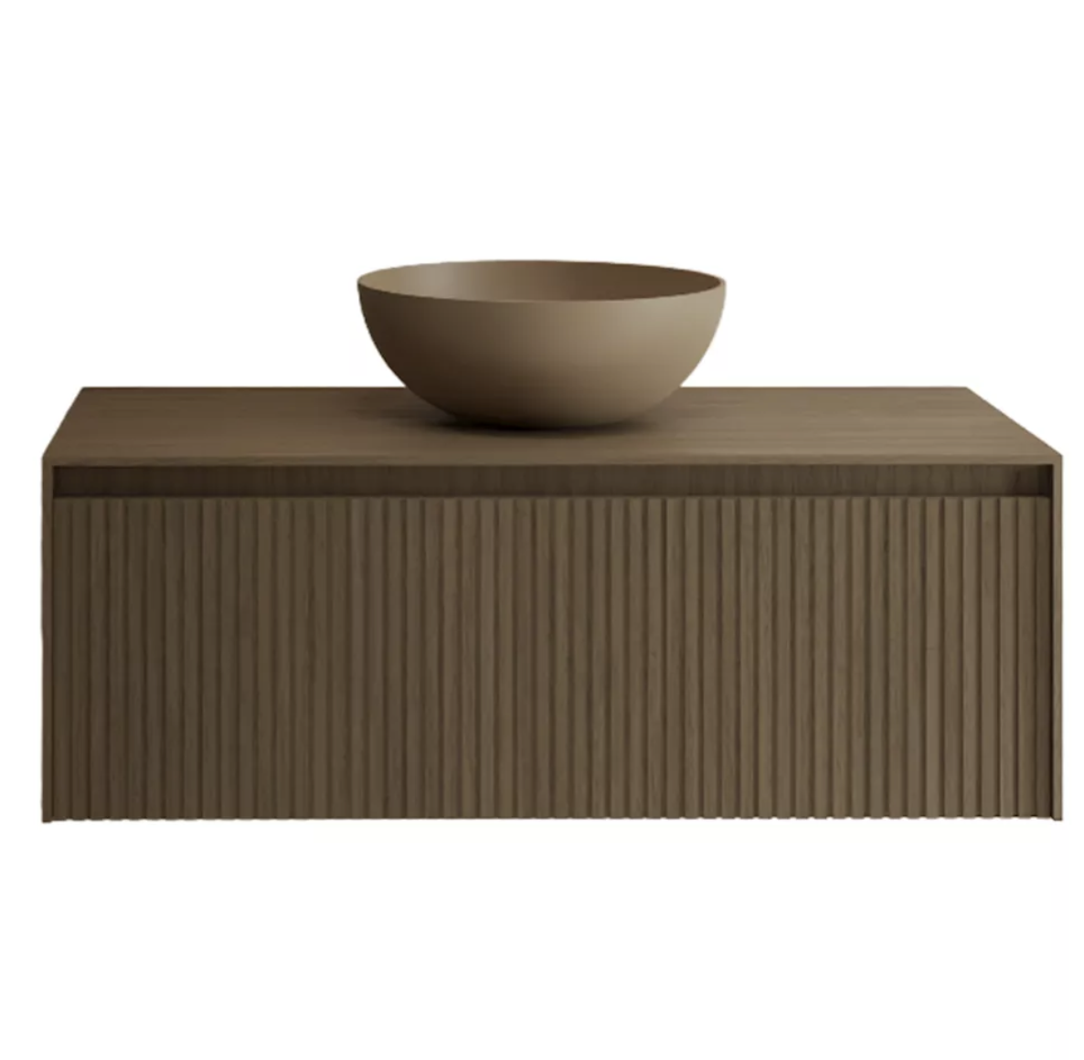 TIMOTHEUS | Badkamermeubel | Corn Silk 100 cm Inc. Tp - 1 lade