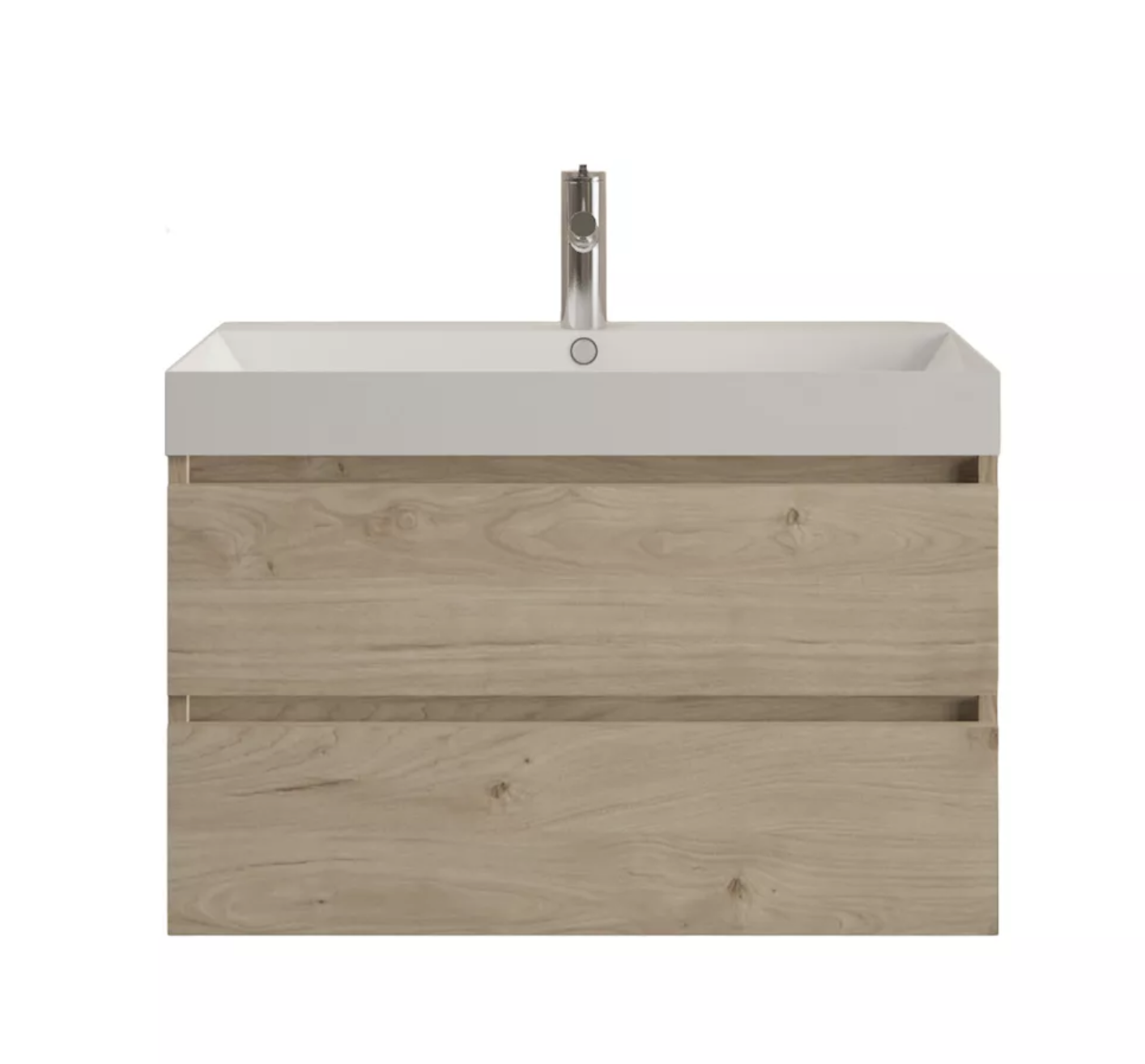 Milan | Badkamermeubel | Kastanje 80 cm