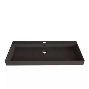 Wastafel | Lako | Mat Zwart 100 cm