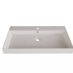 Wastafel | Lako | Mat Wit 80 cm