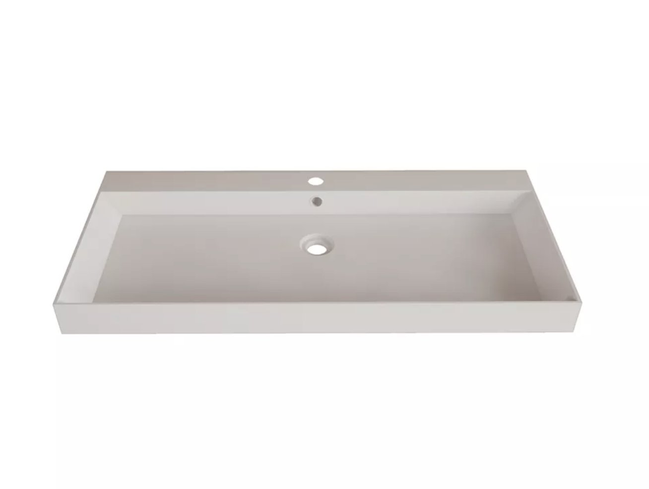 Wastafel | Lako | Mat Wit 100 cm