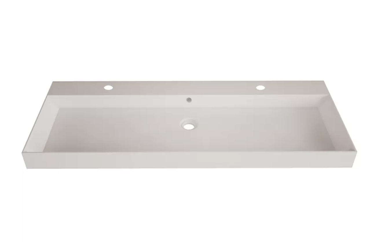 Wastafel | Lako | Mat Wit 120 cm