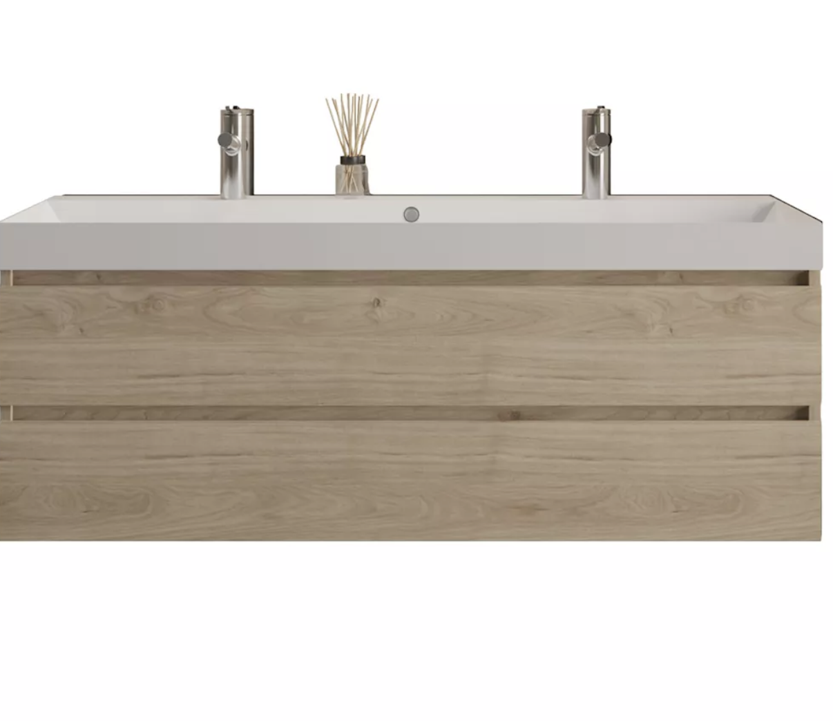 Milan | Badkamermeubel | Kastanje 140 cm